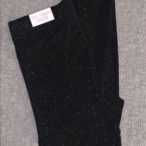 Pink Full Length Leggings Size Medium